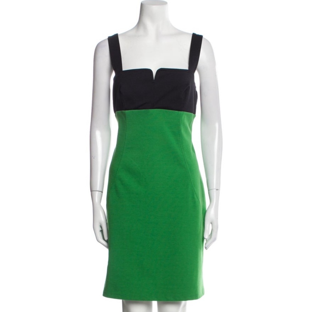 Derek Lam Colorblock Sleeveless Mini Dress, Size XS